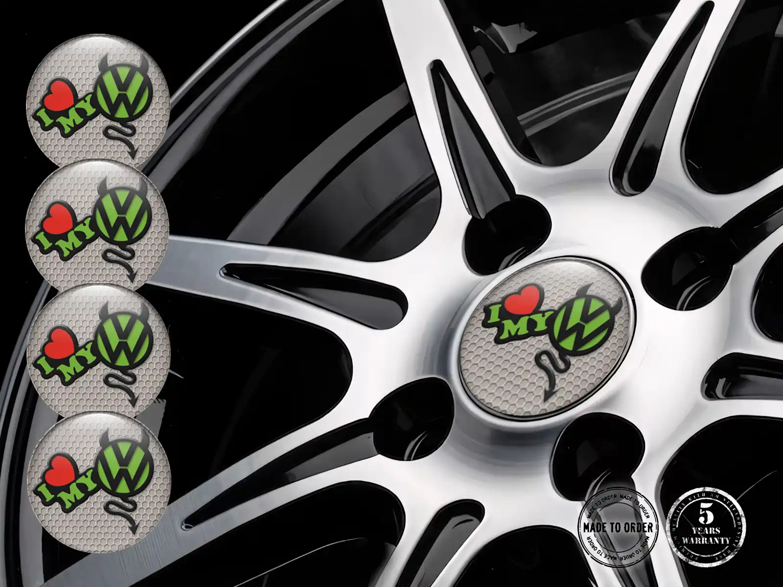 Sticker dome Luxury Finish Limited Edition Dome Stickers